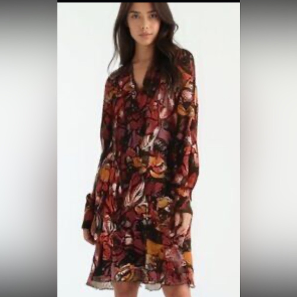 Taylor Multicolor Long Sleeve Dress